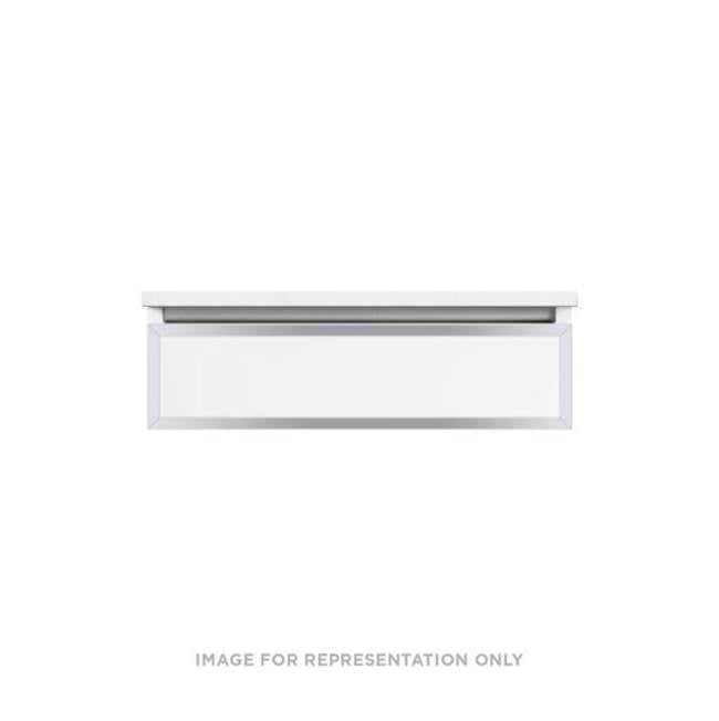 Robern - PROFILES, 30X7.5X21, FIX, SEL, M WHT, CHR - Matte White