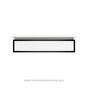 Robern - PROFILES, 36X7.5X21, FIX, TGM, M BLK - Tinted Gray Mirror