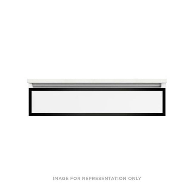 Robern - PROFILES, 36X7.5X21, FIX, SEL, TGM, M BLK - Tinted Gray Mirror