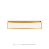 Robern - PROFILES, 36X7.5X21, FIX, SEL, M WHT, M GLD - Matte White