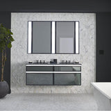 Profiles Framed Lighting, 5'' x 40'' x 4-5/8'', Matte Black, Variable 2700K to 5600K Temperature (Warm to Cool Light)