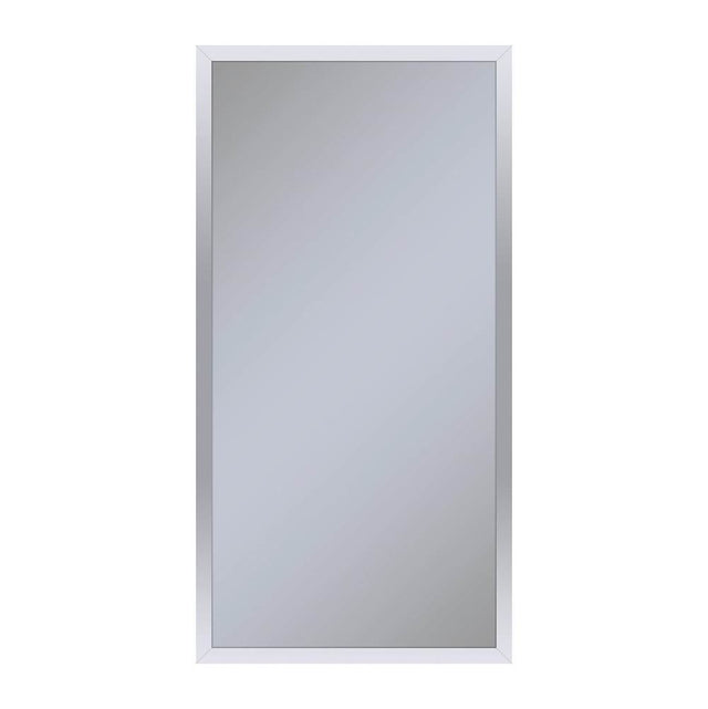Robern - Profiles Framed Cabinet, 16'' x 30'' x 4'', Chrome, Non-Electric, Reversible Hinge - Chrome