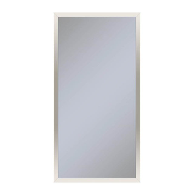 Robern - Profiles Framed Cabinet, 16'' x 30'' x 4'', Polished Nickel, Non-Electric, Reversible Hinge - Polished Nickel