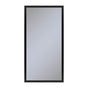 Robern - Profiles Framed Cabinet, 16'' x 30'' x 6'', Matte Black, Non-Electric, Reversible Hinge - Matte Black