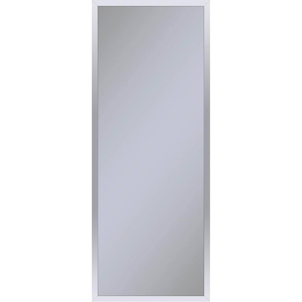 Robern - Profiles Framed Cabinet, 16'' x 40'' x 6'', Chrome, Electrical Outlet, USB Charging Ports, Right Hinge - Chrome