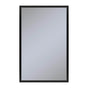 Robern - Profiles Framed Cabinet, 20'' x 30'' x 6'', Matte Black, Non-Electric, Reversible Hinge - Matte Black