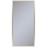 Robern - Profiles Framed Cabinet, 20'' x 40'' x 4'', Polished Nickel, Electrical Outlet, USB Charging Ports, Right Hinge - Polished Nickel