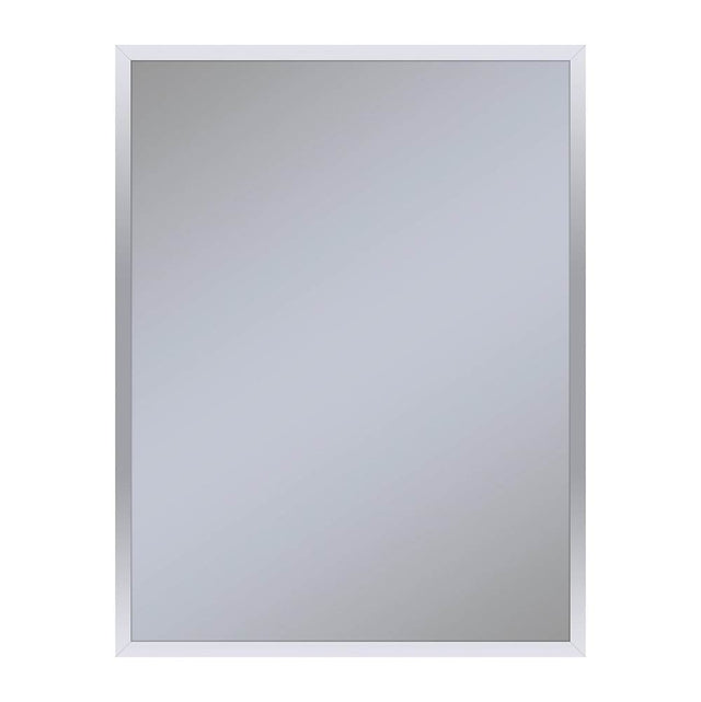 Robern - Profiles Framed Cabinet, 24'' x 30'' x 4'', Chrome, Non-Electric, Reversible Hinge - Chrome