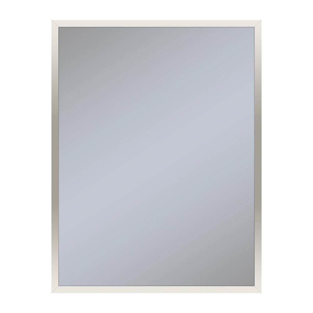 Robern - Profiles Framed Cabinet, 24'' x 30'' x 4'', Polished Nickel, Non-Electric, Reversible Hinge - Polished Nickel