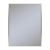 Robern - Profiles Framed Cabinet, 24'' x 30'' x 4'', Polished Nickel, Non-Electric, Reversible Hinge - Polished Nickel