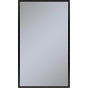 Robern - Profiles Framed Cabinet, 24'' x 40'' x 6'', Matte Black, Electrical Outlet, USB Charging Ports, Right Hinge - Matte Black