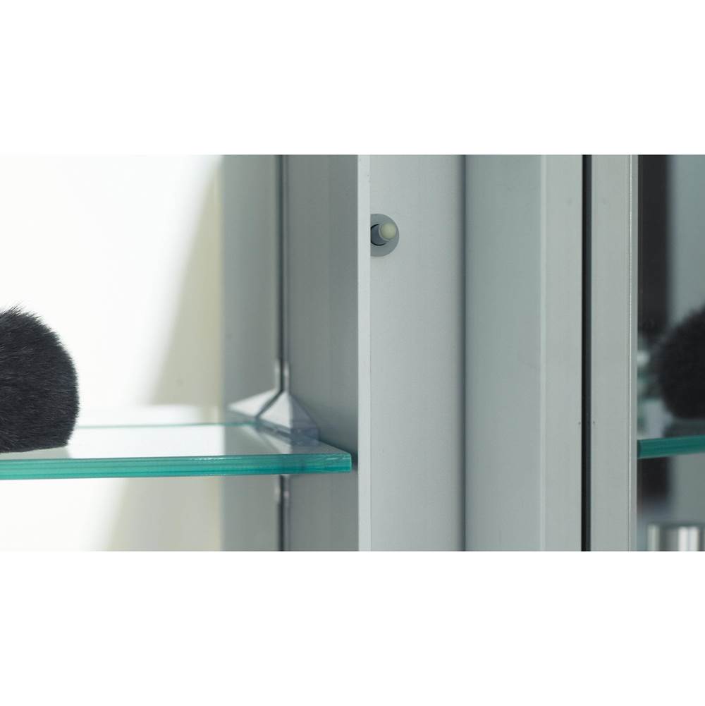 R3 Series Cabinet, 16'' x 20'' x 4'', Single Door, Polished Edge