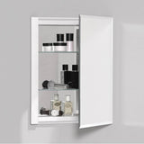 Robern - R3 Series Cabinet, 16'' x 20'' x 4'', Single Door, Bevel Edge