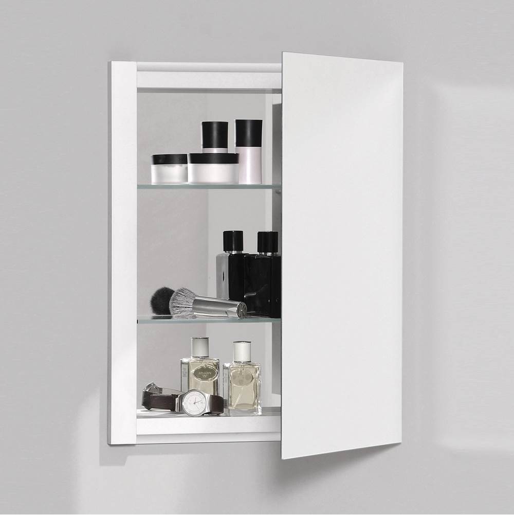 Robern - R3 Series Cabinet, 16'' x 20'' x 4'', Single Door, Polished Edge