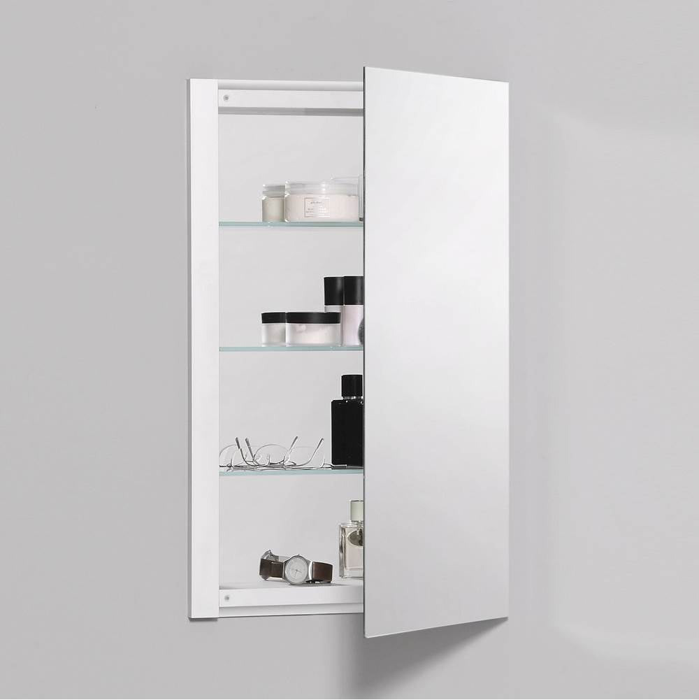 Robern - R3 Series Cabinet, 16'' x 26'' x 4'', Single Door, Polished Edge
