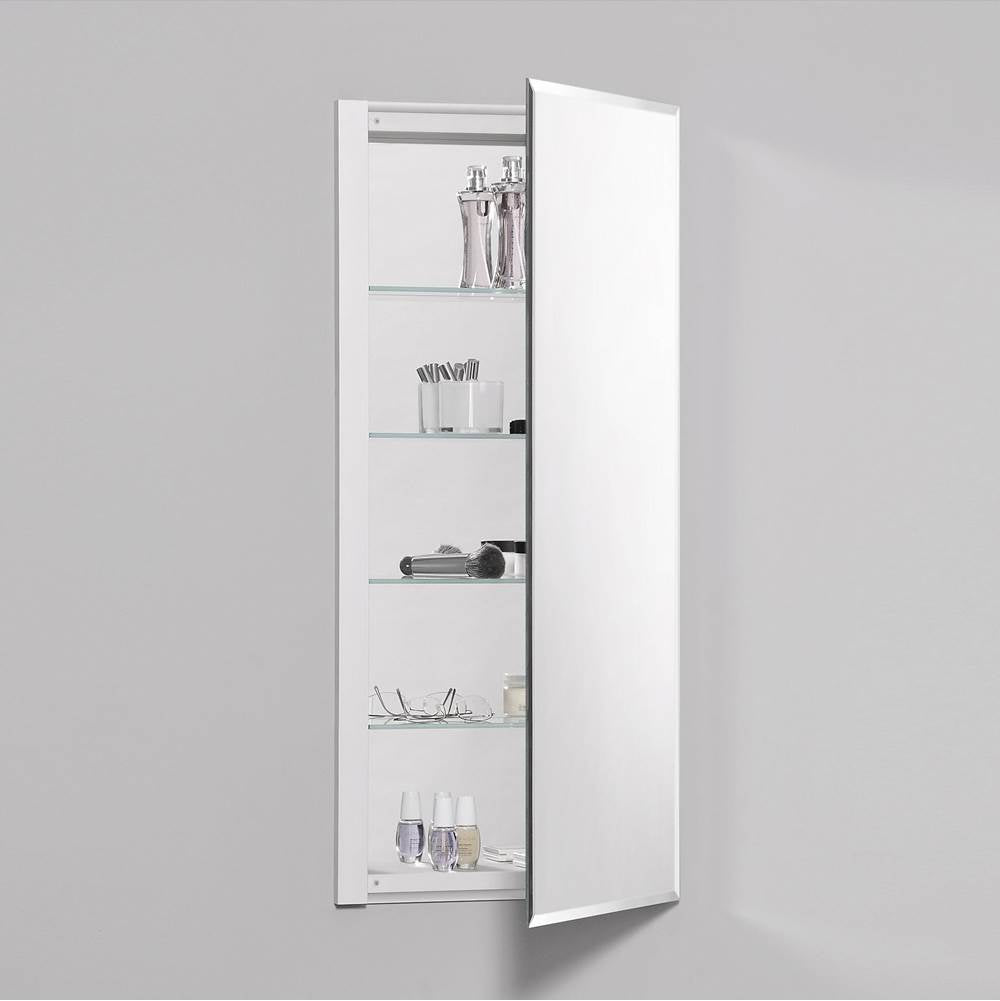 Robern - R3 Series Cabinet, 16'' x 36'' x 4'', Single Door, Bevel Edge