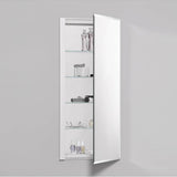 Robern - R3 Series Cabinet, 16'' x 36'' x 4'', Single Door, Bevel Edge