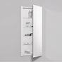 Robern - R3 Series Cabinet, 16'' x 36'' x 4'', Single Door, Bevel Edge