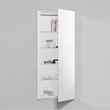 Robern - R3 Series Cabinet, 16'' x 36'' x 4'', Single Door, Polished Edge