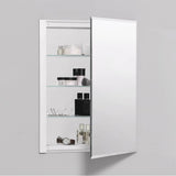 Robern - R3 Series Cabinet, 20'' x 26'' x 4'', Single Door, Bevel Edge