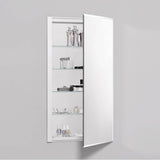 Robern - R3 Series Cabinet, 20'' x 36'' x 4'', Single Door, Bevel Edge