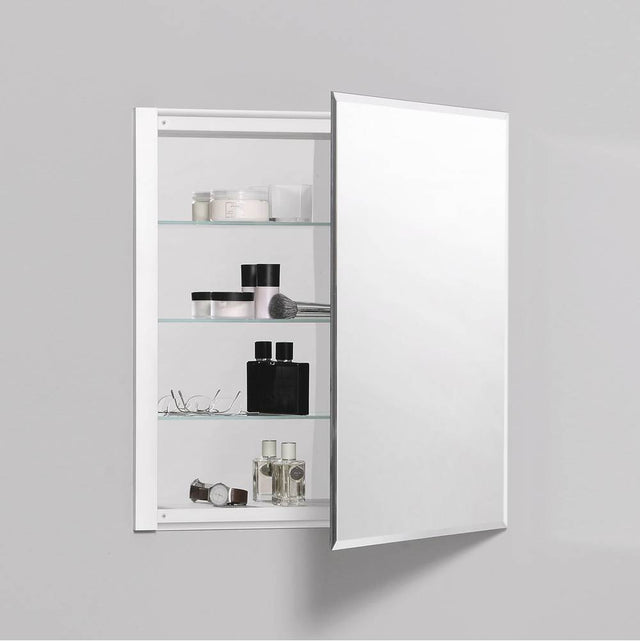 Robern - R3 Series Cabinet, 24'' x 26'' x 4'', Single Door, Bevel Edge