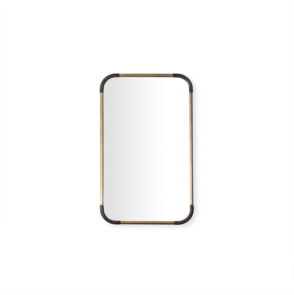 Robern - Mixed Metal Mirror - Aged Brass