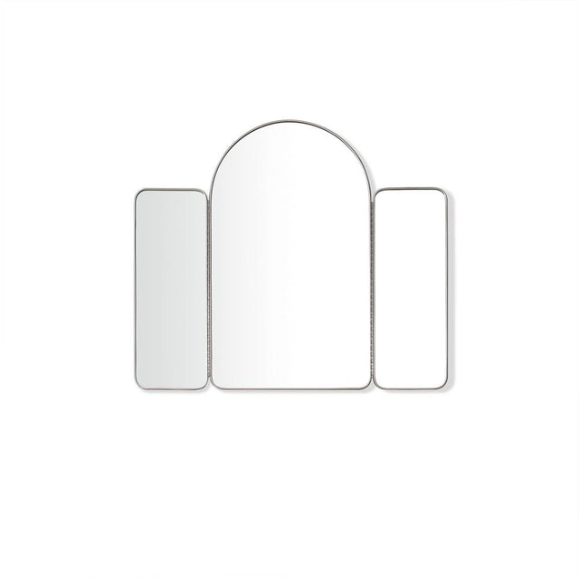 Robern - Triptych Metal Mirror - Brushed Pewter