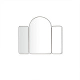 Robern - Triptych Metal Mirror - Aged Brass