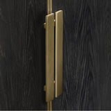 Bergman 36'' X 34'' X 23'' Vanity In Natural Gray With Brushed Pewter Finish