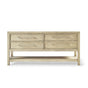 Robern - Skaarsgard Vanity, 60'' X 34'' X 23'', Rustic Oak With Brushed Pewter, No Vanity Top - Rustic Oak And Brushed Pewter