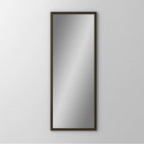 Robern - Main Line Mirror, 16'' x 40'' x 1-5/8'', Rosemont Frame, Brushed Bronze - Brushed Bronze