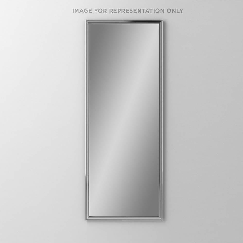 Robern - Main Line Mirror, 16'' x 40'' x 1-5/8'', Rosemont Frame, Polished Nickel - Polished Nickel