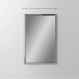 Robern - Main Line Mirror, 24'' x 40'' x 1-5/8'', Rosemont Frame, Polished Nickel - Polished Nickel