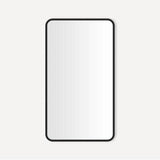 Robern - MIRROR, ROUND CORNER METAL 2034, MAT BLK - Matte Black