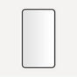 Robern - MIRROR, ROUND CORNER METAL 2034, MAT BLK - Matte Black