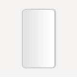 Robern - MIRROR, ROUND CORNER METAL 2034, POL SS - Polished Stainless Steel