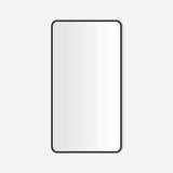 Robern - MIRROR, ROUND CORNER METAL 2444, MAT BLK - Matte Black