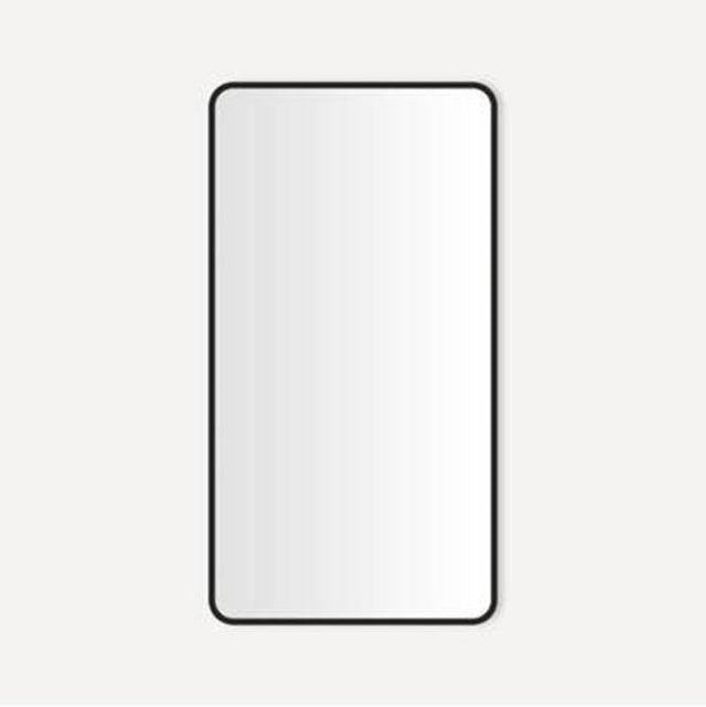 Robern - MIRROR, ROUND CORNER METAL 2444, MAT BLK - Matte Black
