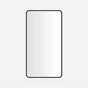 Robern - MIRROR, ROUND CORNER METAL 2444, MAT BLK - Matte Black