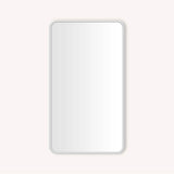 Robern - CAB, ROUND CORNR MTL 2034D4, POL SS, ELE - Polished Stainless Steel