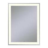 Robern - Sculpt Lighted Mirror, 31'' x 41'' x 2-1/4'', Slim Museum Frame, Chrome, Perimeter Light Pattern, 2700K Color Temperature (Warm White) - Chrome