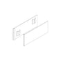 Robern - Cartesian and Profiles Side Kit, 7-1/2'' H x 21'' D, Pair Side Kits, Matte White - Matte White