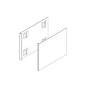 Robern - Cartesian and Profiles Side Kit, 30'' H x 21'' D, Pair Side Kits, Satin Bronze - Satin Bronze