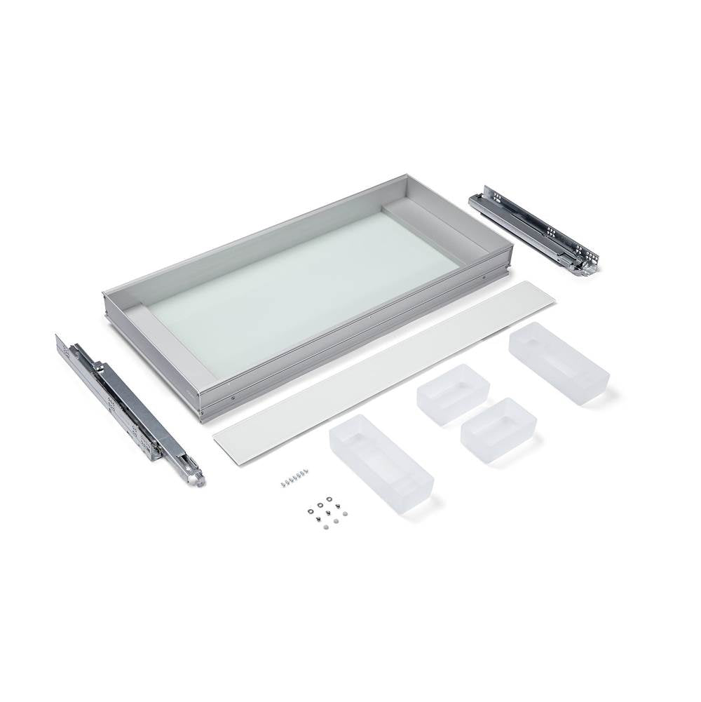 Robern - Slim Drawer Insert, 34-3/16'' x 3-3/4'' x 15-3/8'', Full Drawer, Use in 36'' Drawer