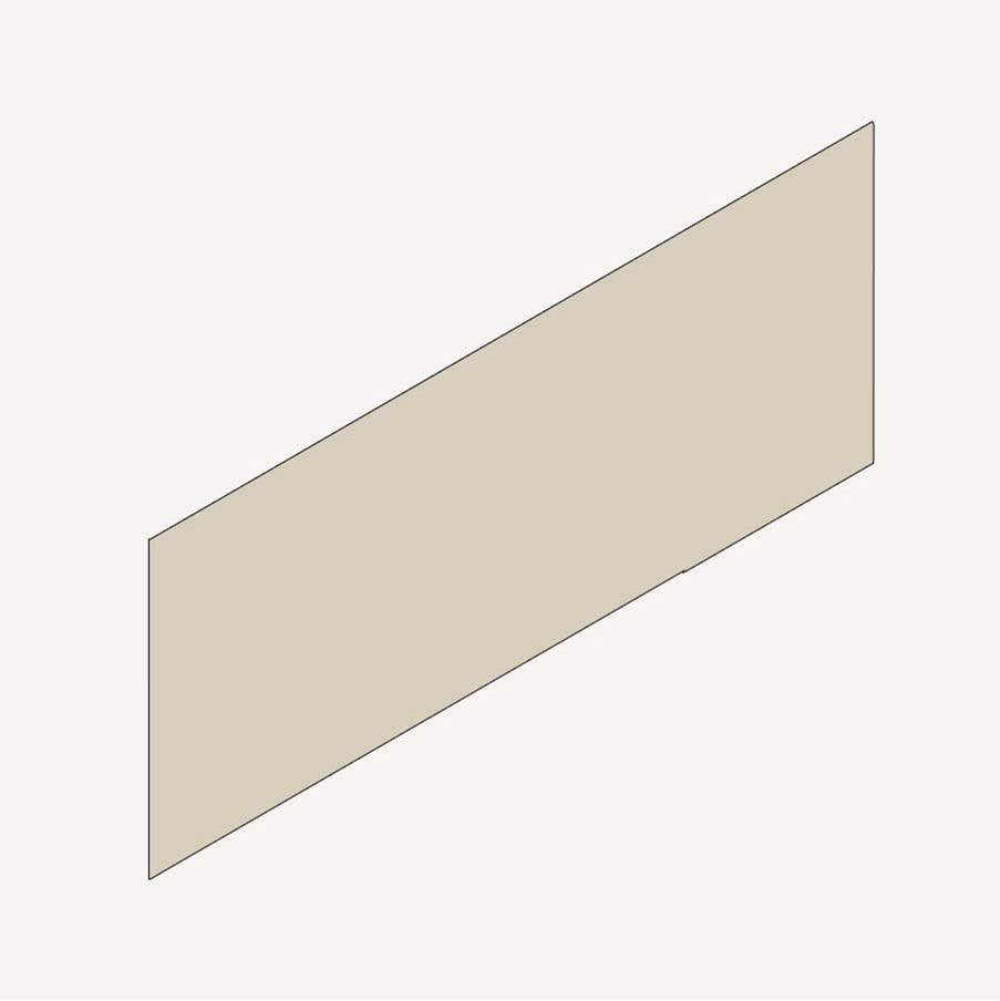 Robern - CART SIDE KIT SINGLE, H7.5,D21,MA SAND - No Finish
