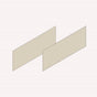 Robern - CART SIDE KIT PAIR, H7.5,D21,MA SAND - No Finish