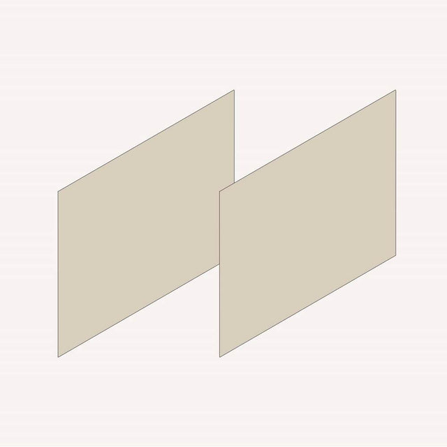 Robern - CART SIDE KIT PAIR, H15,D21,MA SAND - No Finish
