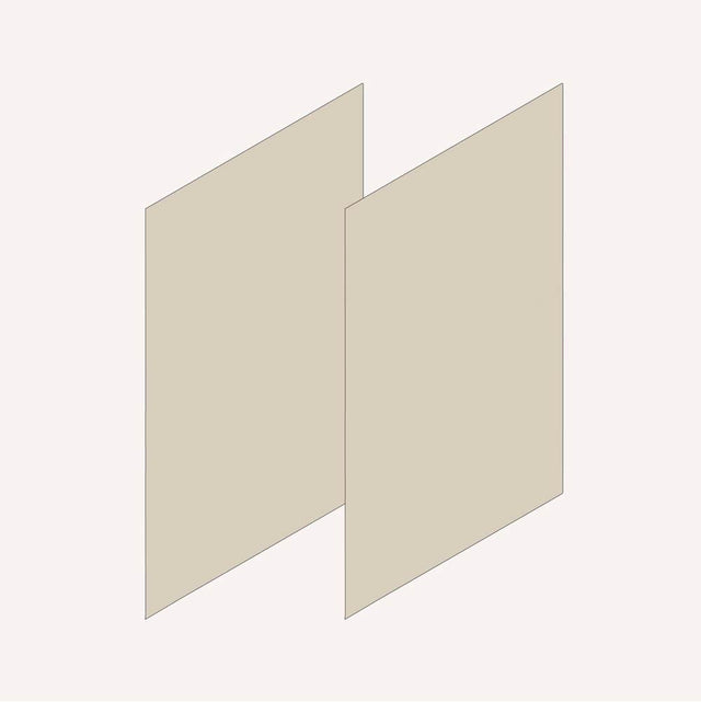 Robern - CART SIDE KIT PAIR, H30,D21,MA SAND - No Finish