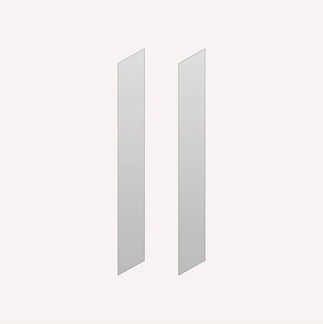 Robern - P2/M2, SURFACE KIT, 40'', D6, PLAIN - No Finish